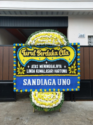 Papan Bunga Duka di Tondangow