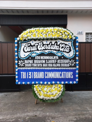 Papan Bunga Duka di Tondangow